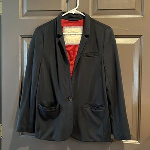 Abercrombie and fitch and Fitch navy blue blazer.